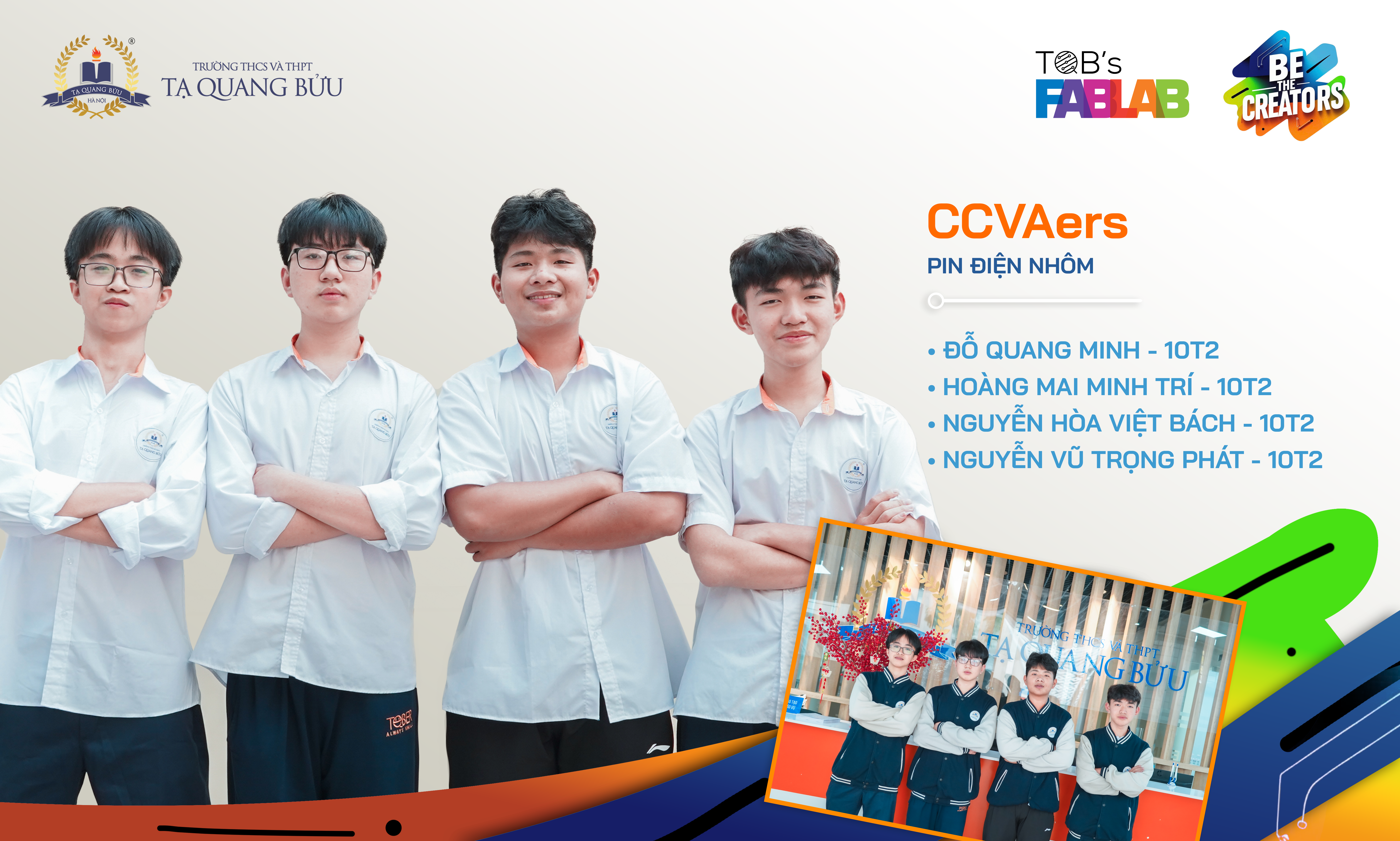 Đội CCVAers - Bảng THPT.