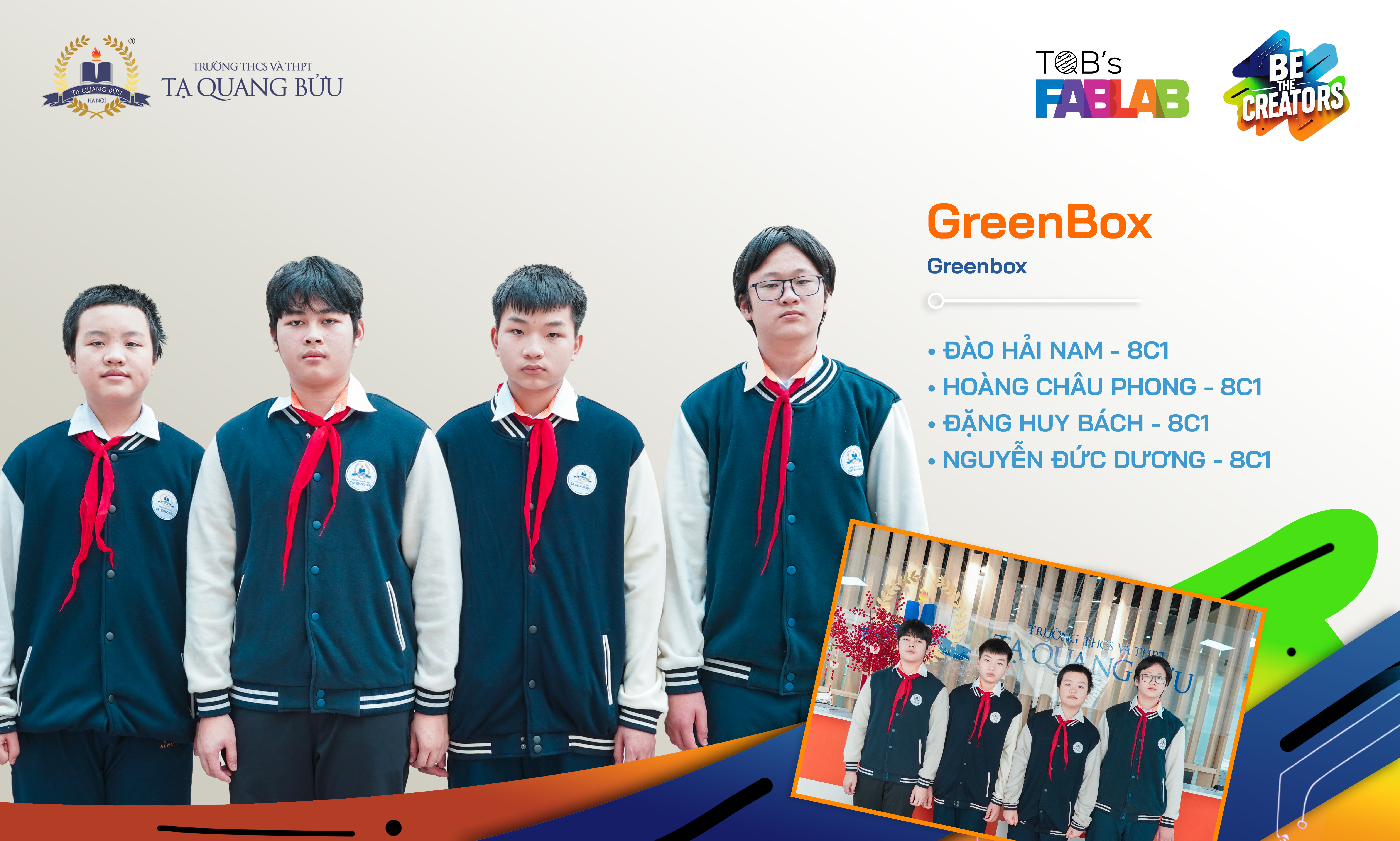 Đội GreenBox - Bảng THCS.