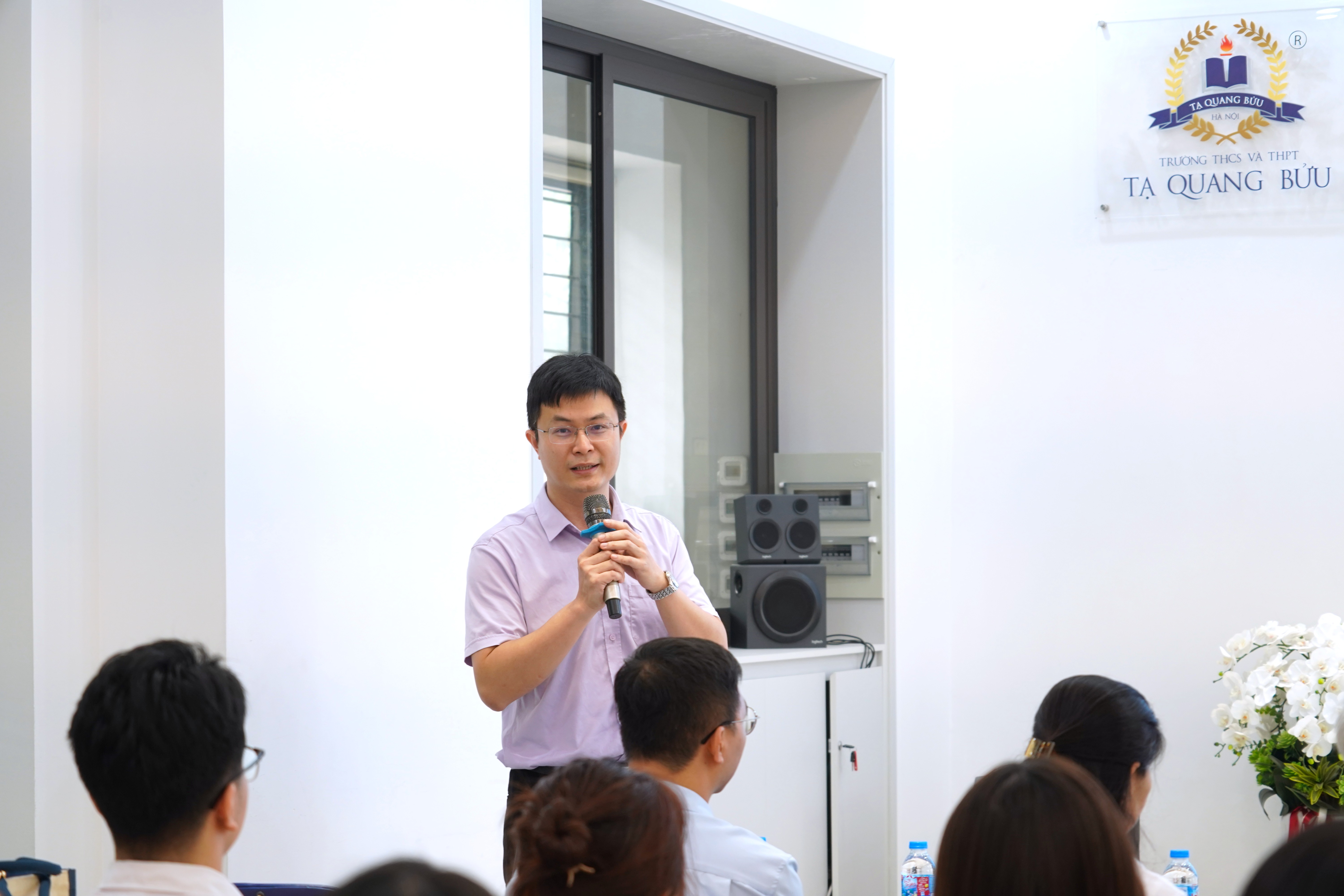 TS. Nguyễn Ngọc Tuấn - Giám đốc Chương trình Học viện Công nghệ BKACAD chia sẻ về nội dung và phương pháp học tập của dự án.